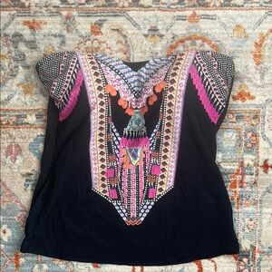 La Blanca Multi Print Tankini Bathing Suit Top